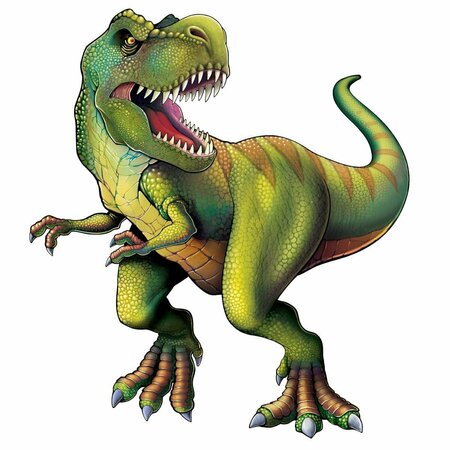 GOLDENGIFTS 4 ft. 4 in. Jointed Tyrannosaurus Cutout, 12PK GO1690180